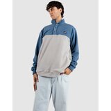 Santa Cruz Opus Dot Label Polar Half-Zip Pulover iz flisa dusty blue / stone grey | Shoptok.si