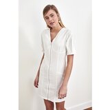 Trendyol Ekru Zip Dress | Shoptok.si