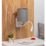  Brilagi -LED fleksibilna zidna lampa NUBILA 1xE27/25W/230V + LED/3W bela/svetlo siva | Eponuda.com