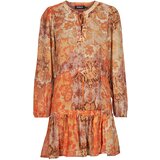 Desigual Kratke obleke BOHOSHORT Oranžna Cene