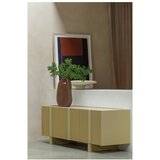 WOOOD Zelena TV omarica iz masivnega bora 152x53x46 cm Basu – | Shoptok.si