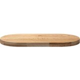 vidaXL Stolna ploča 80x40x4 cm od ovalna masivna hrastovina | shoptok.hr
