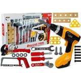 DIY set alata s bušilicom i ručnom pilom - 29 elemenata | shoptok.hr