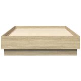  Posteljni okvir z LED lučkami sonoma hrast 90x190 cm | Shoptok.si
