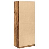 vidaXL Garderobna omara starinski les 80x50x200 cm inženirski les | Shoptok.si
