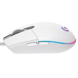  Logitech G102 Lightsync Gaming Wired Mouse, White USB | Eponuda.com