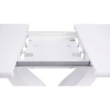 MID.YOU Jedilna Miza Jade Az, Bela, 140-180x90 | Shoptok.si