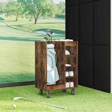 Golf ormar s kotačem Jednobojno Dimljeni hrast 65 x 45 x 98 cm | shoptok.hr
