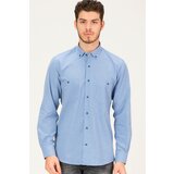 Dewberry G730 MEN'S SHIRT-ON BLUE | Shoptok.si