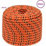  Višenamjensko pomoćno uže 14 mm 250 m Narančasta PP | shoptok.hr