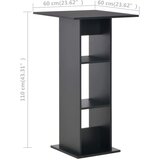  Barski stol crni 60 x 60 x 110 cm | shoptok.hr