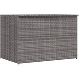  Vrtna kutija za pohranu siva 150 x 100 x 100 cm od poliratana | shoptok.hr