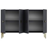 Hanah home konzola lessi 120 anthracite gold | Eponuda.com