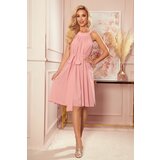 Numoco Chiffon dress with tie | ePonuda.com