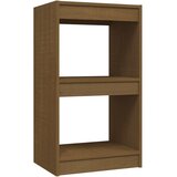 Furnova Knjižna omara medeno rjava 40x30x71,5 cm trdna borovina, (21932669) | Shoptok.si