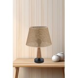 Opviq 302 Hazeran - Camel, Brown, Black CamelBrown Black Table Lamp Cene