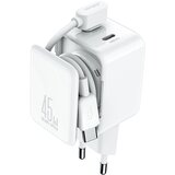 Joyroom STENSKI POLNILEC USB-C ADAPTER ZA PRENOSNIK, TELEFON, TABLIČNI RAČUNALNIK 45 W, (5000337849) | Shoptok.si