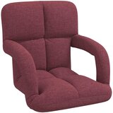  podni naslonjač Vinska crvena 58 x 62 x 58 cm Tkanina | shoptok.hr