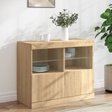 The Living Store Komoda z LED lučkami sonoma hrast 81x37x67 cm - Komoda, (21661397) | Shoptok.si