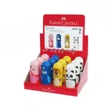 Faber-Castell: Faces šiljilo s gumicom, više vrsta, 1 komad