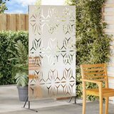  Zaslon za privatnost 100 x 50 x 180 cm Nehrđajući čelik Srebrna | shoptok.hr