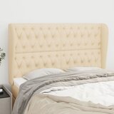  Uzglavlje s ušima krem 147x23x118/128 cm od tkanine | shoptok.hr
