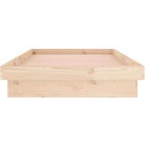  Posteljni okvir 90x200 cm trden les, (20903434) | Shoptok.si