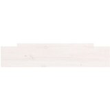 vidaXL Ladice za krevet 2 kom bijele od masivne borovine | shoptok.hr