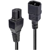 Lindy tok priključni kabel [1x moški konektor IEC\, C14 - 1x ženski konektor C15] 2.00 m črna, (20414188) | Shoptok.si
