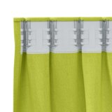 vidaXL Zavjese 2 pcs Jabukova zelena 225 x 140 cm Poliester | shoptok.hr