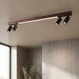 Brilagi LED spot svetiljka SELE 4xGU10/30W/230V + LED/25W crna/dekor hrasta | Eponuda.com