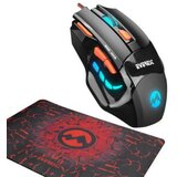  Miš i podloga gaming Everest SGM-X7 USB black 7200dpi | Eponuda.ba