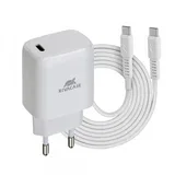 hišni polnilec ps4191 wd4 quick charge 20w vhod type c s kablom type c - original (eu blister) bel