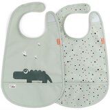 Done By Deer set portikli W/Velcro Croco, 2 komada, Zeleni | Eponuda.com