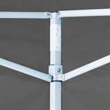 Šator za svadbe - šator za zabave Antracit 291 x 291 x 315 cm Oxford tkanina | shoptok.hr