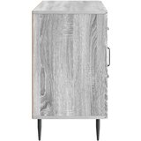  Strani šal Siva Sonoma 89 x 34,5 x 60 cm Inženirski les, (5000233829) | Shoptok.si
