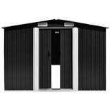 Furnova Vrtna lopa 257x580x181 cm kovinska antracit, (21912654) | Shoptok.si