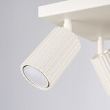 Nice Lamps Kremno bela stropna svetilka 25x25 cm Gleam – | Shoptok.si