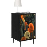  Noćni ormar ZAANDAM Crni hrast 36 x 33 x 61 cm | shoptok.hr