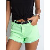 Daysie Shorts-JMP-SN-163-D.39P-fluo green | Shoptok.si
