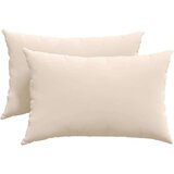 vidaXL Blazine za kavč 2 pcs Bež 60 x 40 cm blago | Shoptok.si