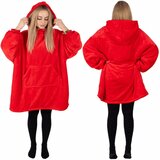 springos mekana oversize majica u obliku deke, crvena | shoptok.hr