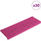  Prostirke za stepenice 30 kom 65x21x4 cm roze pravokutni rub | shoptok.hr