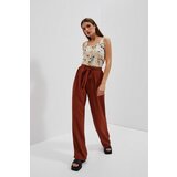 Moodo LADIES TROUSERS L-SP-4013 BROWN | Shoptok.si