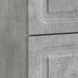  Noćni ormar s ladicama 2 pcs Betonska siva 43 x 34,5 x 44,5 cm | shoptok.hr