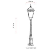 Opviq stubna svetiljka bsu 68185 bkr M2 b | ePonuda.com