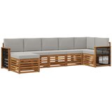 vidaXL Kotna sedežna garnitura z blazino 6 pcs, (5000283566) | Shoptok.si