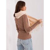 Wool Fashion Italia Scarf-AT-SZ-23185.62P-light beige | Shoptok.si