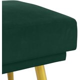  Klupa s dvostrukim slojem Tamnozelena 120 x 45 x 46 cm Baršun | Eponuda.com