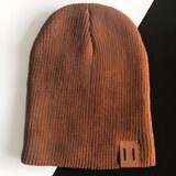  Jednobojna dječja kapa - Smeđa KP12334 | shoptok.hr
